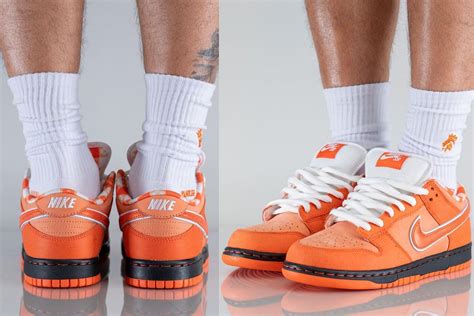 orange lobster dunk outfits